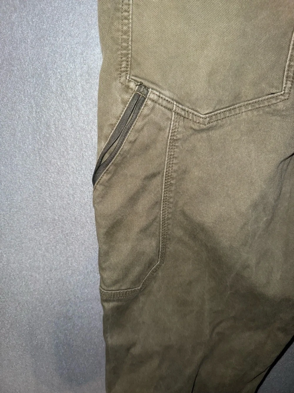 Wrangler All Terrain Gear Olive Green Utility Pants